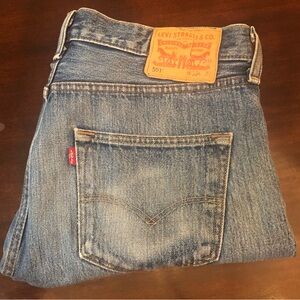 Levi's Men's Indigo Straight Jeans